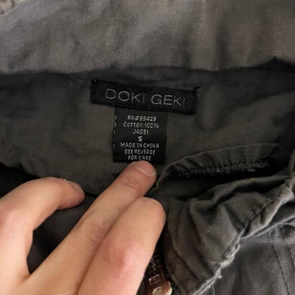 y2k grey alt grunge subversive distressed jacket - Picture 8 of 8